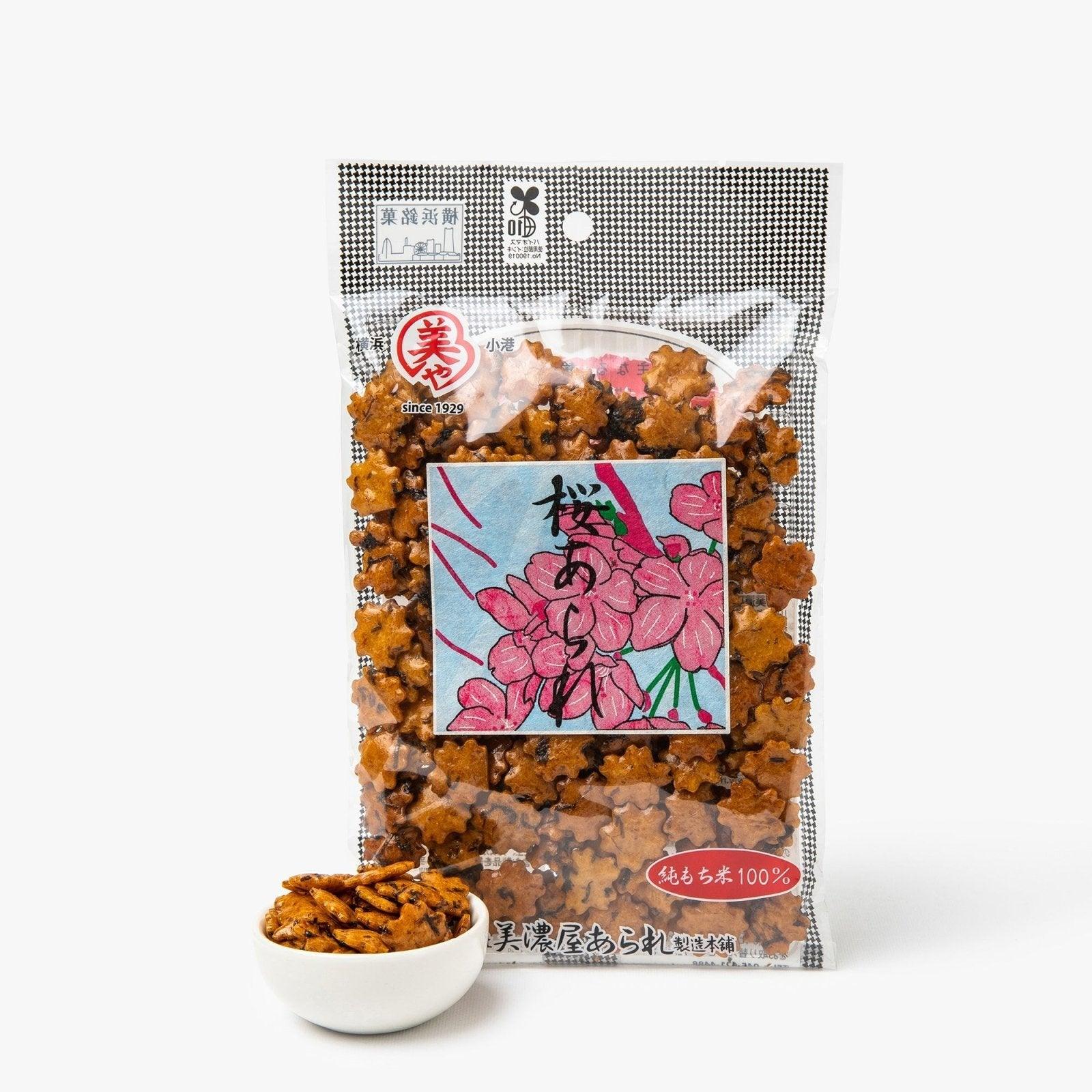 Crackers sakura - 72g - Minoya Arare - iRASSHAi